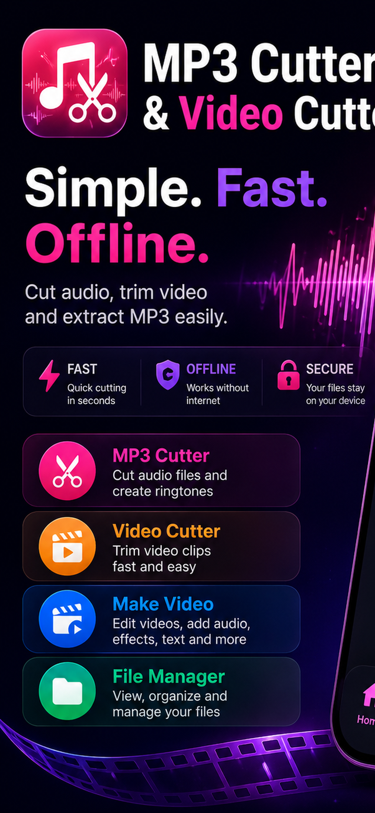 YourCut: MP3 & Video Editor
