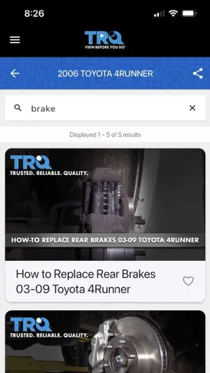 TRQ Auto Parts & DIY Repairs screenshot 3