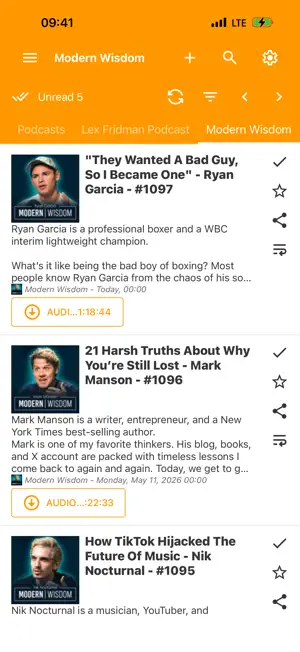 RSS Reader Offline | Podcast screenshot 2