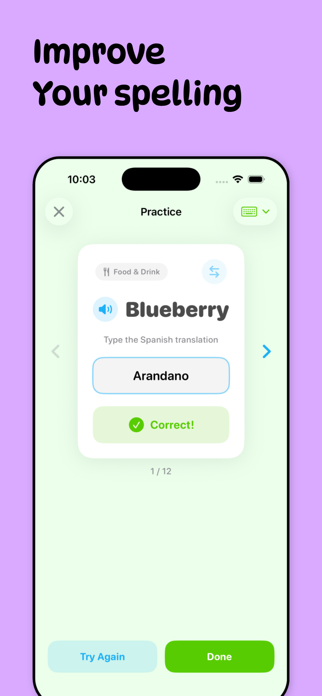 Polly: Language Learning Games Screenshot 4 of 10