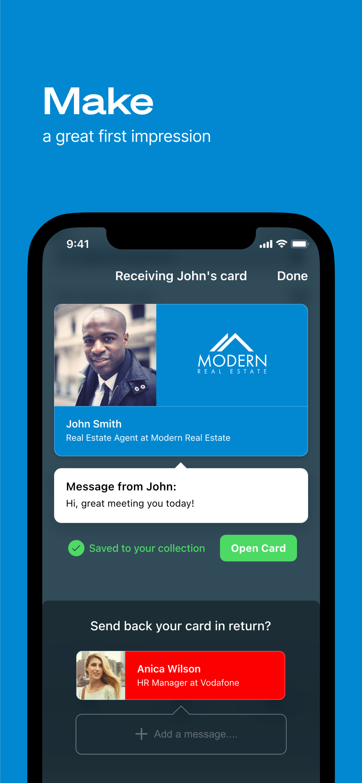 Haystack Business Cards screenshot 5