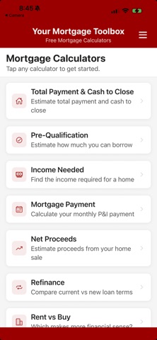 Your Mortgage Toolbox Screenshot 1 of 4