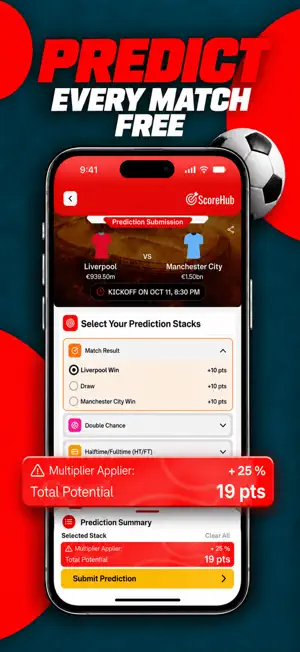 ScoreHub Sports screenshot 2