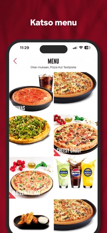Pizza Hut Suomi screenshot