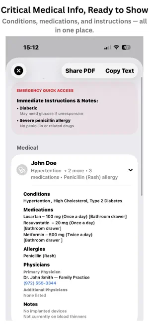 BeeReady – Emergency Packet screenshot 3