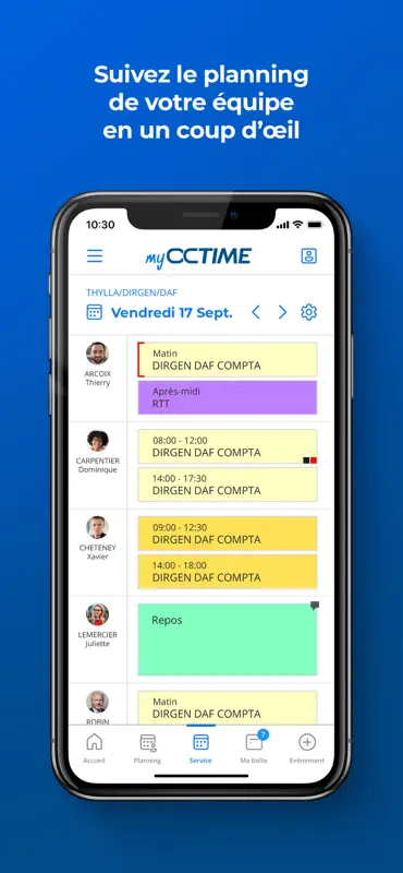 myOCTIME screenshot 7 of 8