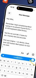 Diction: Speech to Text screenshot 2