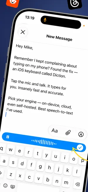 Diction: Speech to Text screenshot 2