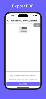 Reorder PDF Pages screenshot 3