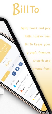 BillTo - Bills Manager screenshot
