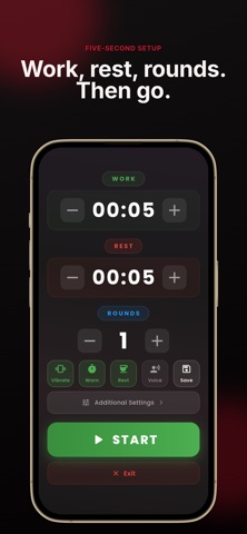 Boxing Timer: MMA Round Timer Screenshot 2 of 4