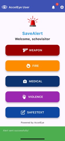 AccelEye User screenshot