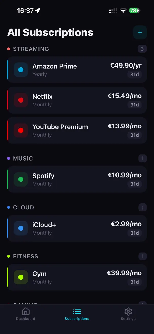 #4. Chroma Subs (iOS) Által: Gianfranco Antenucci