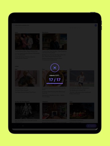 Full Page Shot iPad screenshot