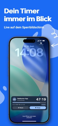 Hourlo: Zeiterfassung — Screenshot 1