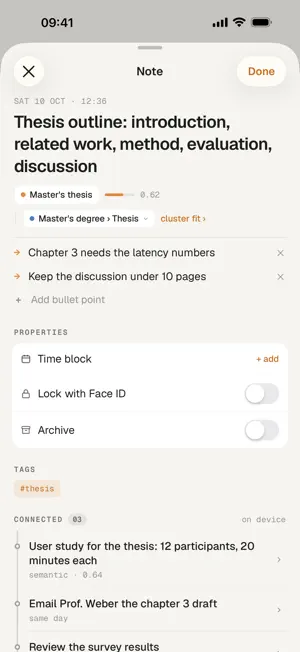 Local AI Notes screenshot 2