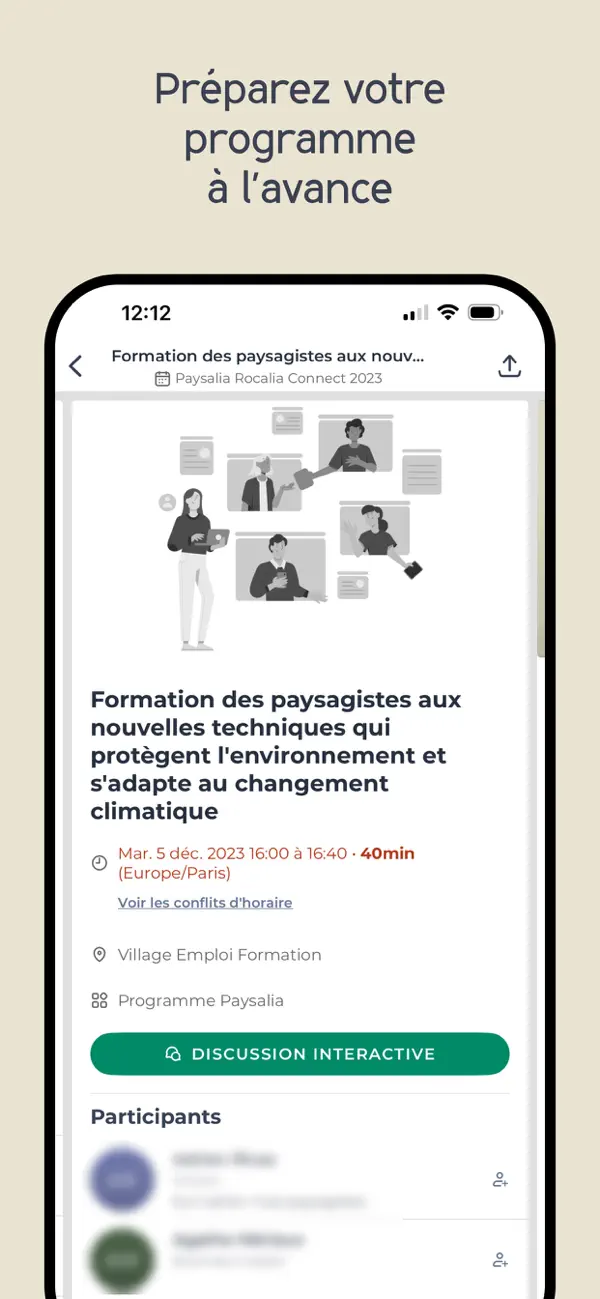 Screenshot #3 pour Paysalia Rocalia Connect