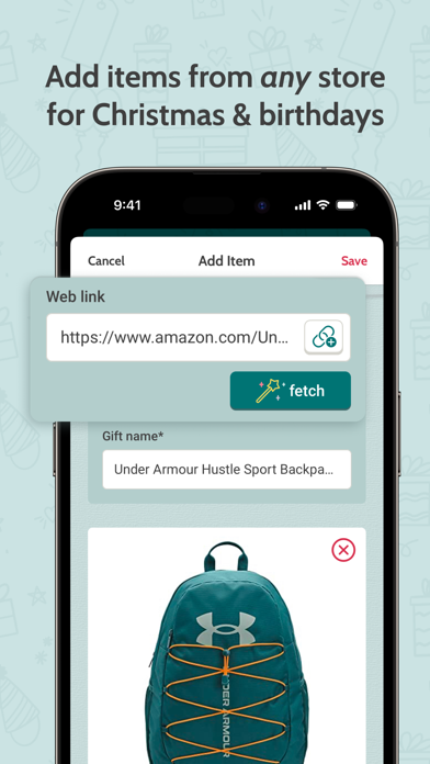 Giftster - Wish List Registry Screenshot