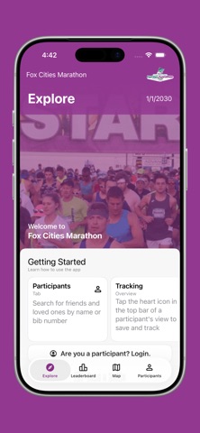 Fox Cities Marathon iPhone screenshot 2