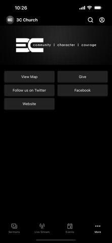 3C Church iPhone screenshot