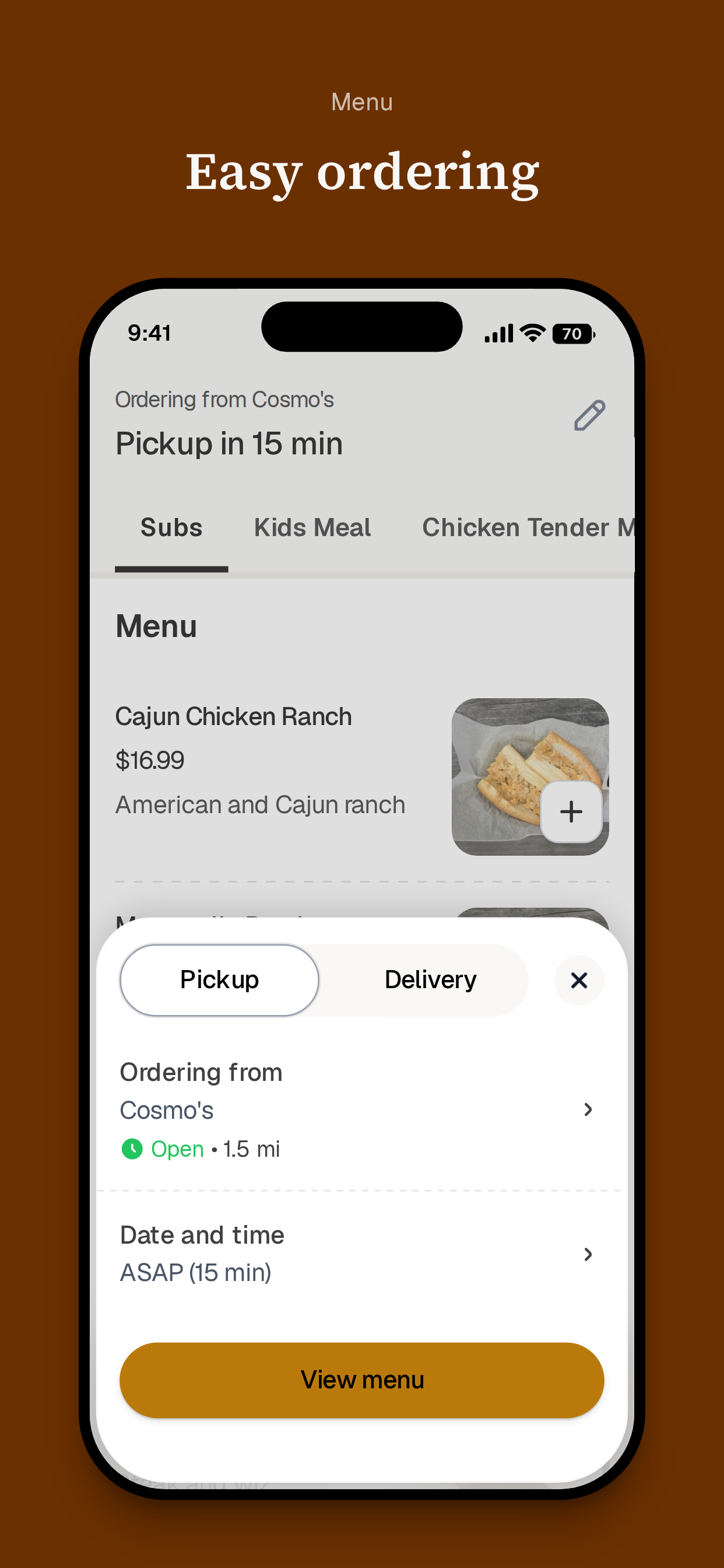 Cosmo's To Go screenshot 3