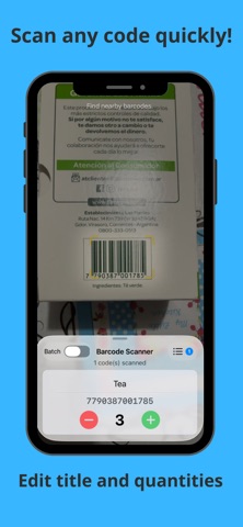 Barcode Scan: Inventory Screenshot 1 of 6