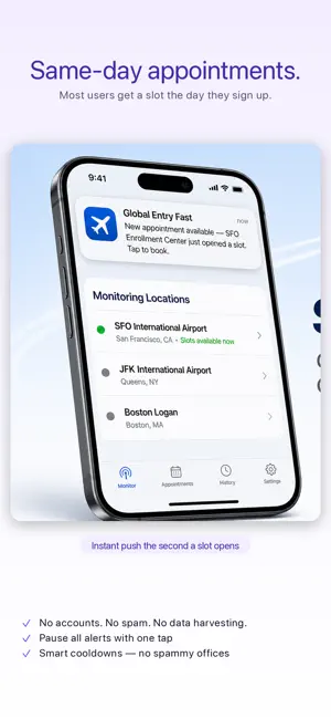 Global Entry Fast screenshot 3