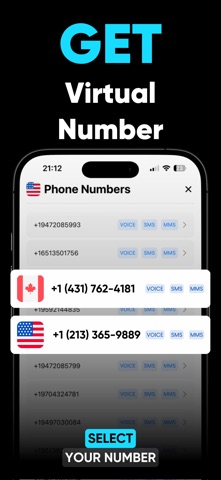 US Second Phone Number - EXNum Screenshot 3 of 5