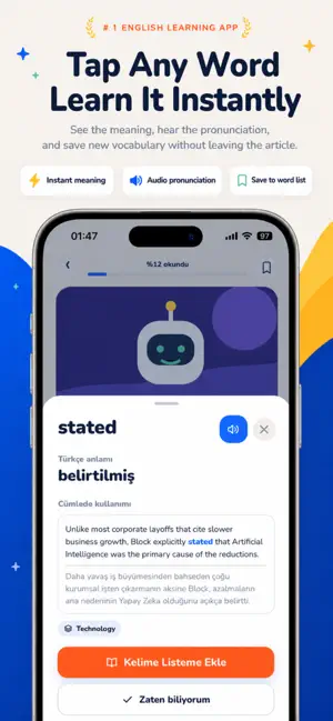 English News: Read & Learn screenshot 2