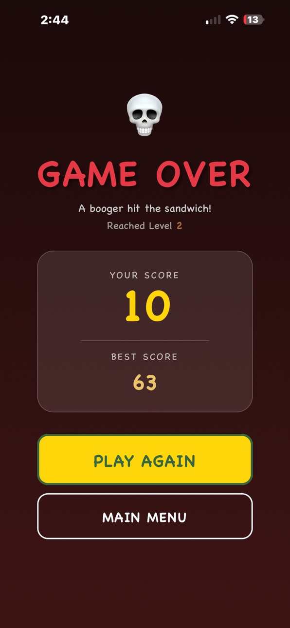 iPhone screenshot