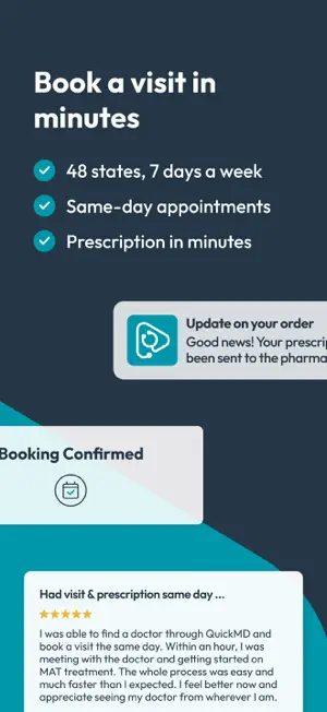 QuickMD - Online Doctor Visits screenshot 2