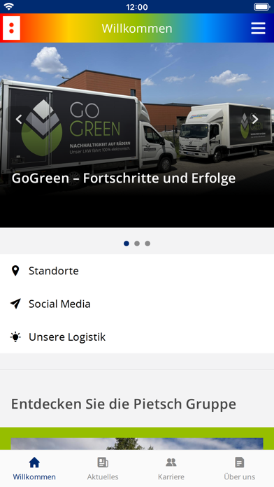 PIET-Pietsch Gruppe Screenshot