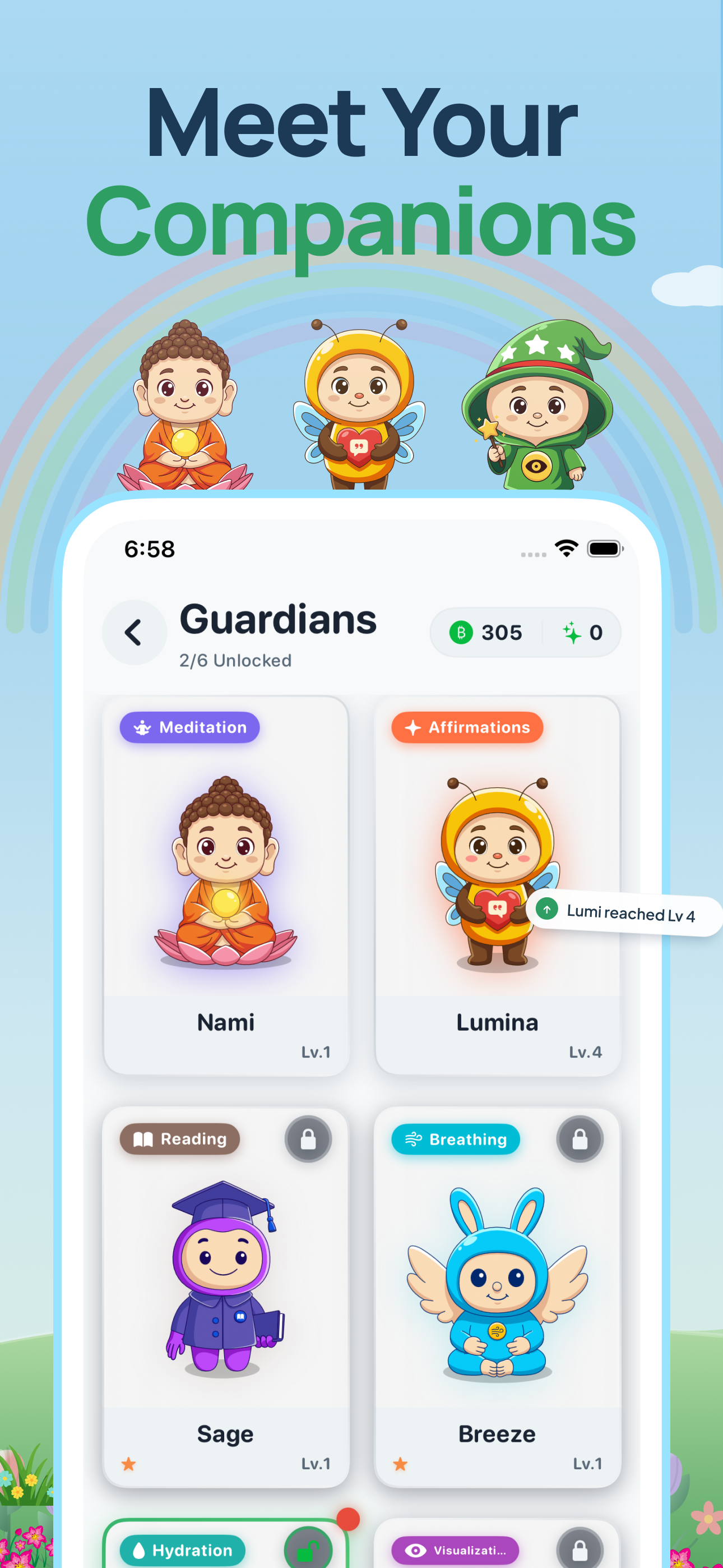 Champ: Screen Time & Self-Care