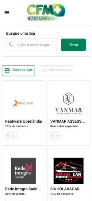 CFM Mais screenshot 1