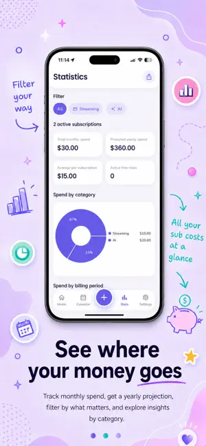 CoinSlip: Subscription Tracker screenshot 3