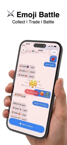 Emoji Battle - iMessage Game iPhone screenshot
