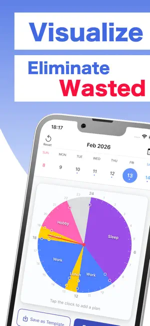Daily Time Pie 〜 Time Tracker screenshot 1
