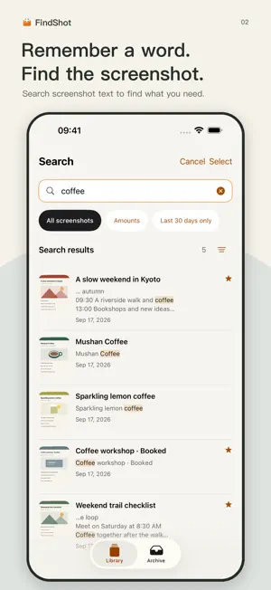FindShot: Screenshot Library screenshot 2