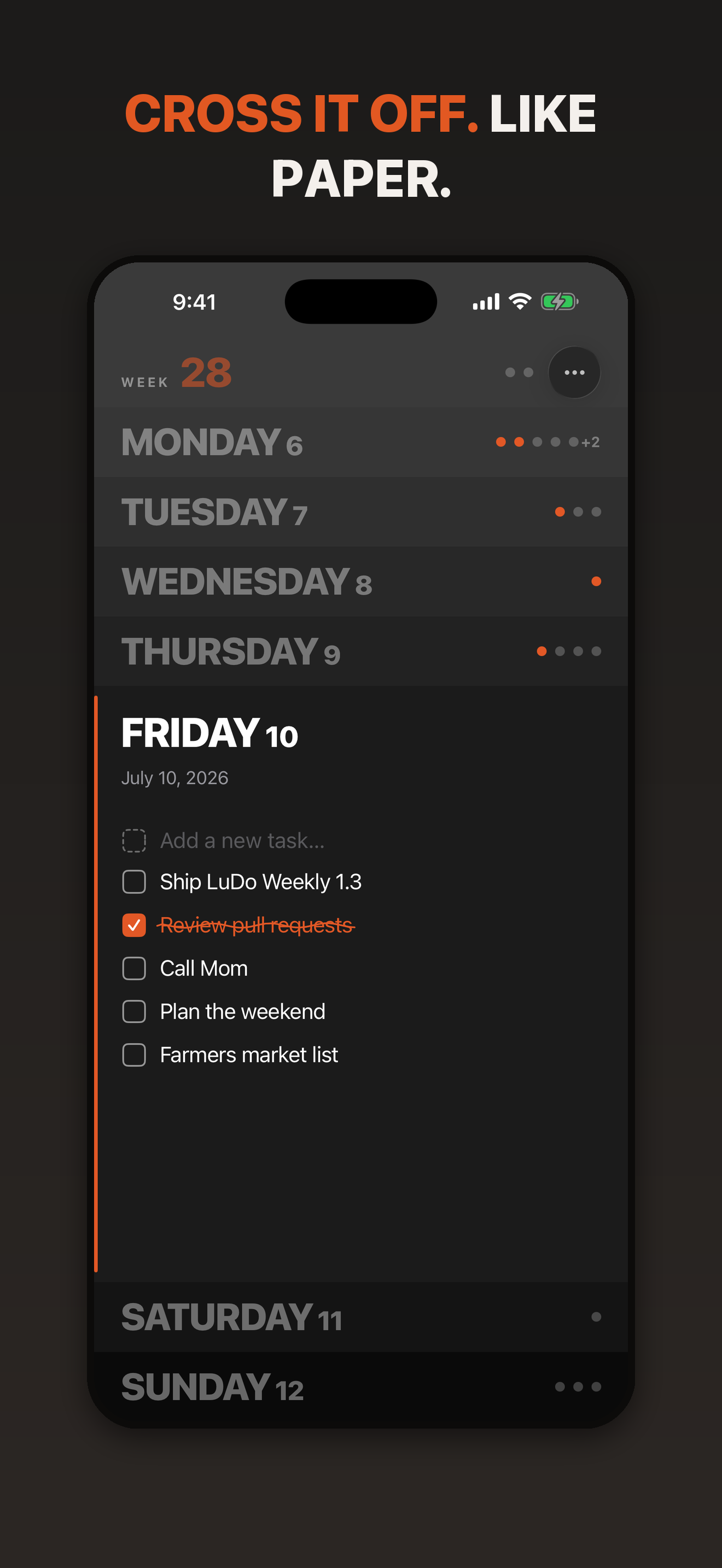 LuDo Weekly screenshot 8