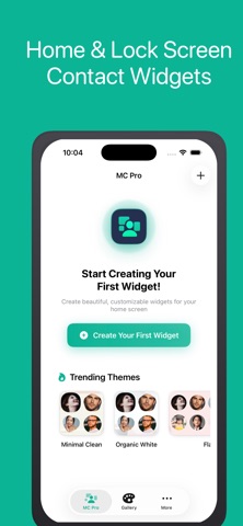 Magic Contact Widgets Pro iPhone screenshot