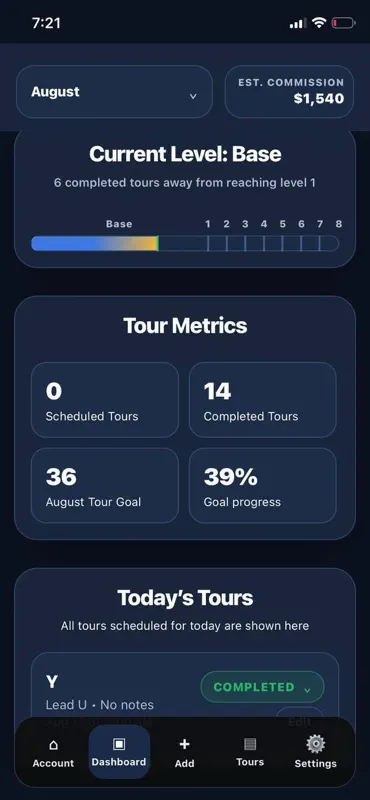 Tour Count screenshot 3 of 6