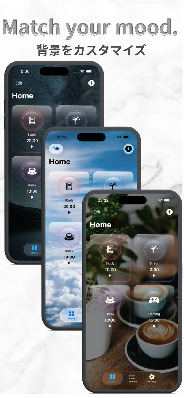 #4. UniTimer - Simple Task Timer (iOS) Ved: Haruyuki Muramoto