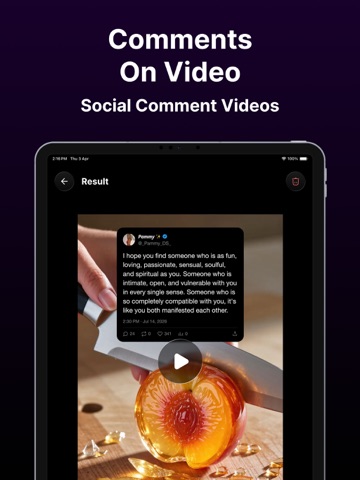 Faceless Video Generator: FQAI iPad screenshot
