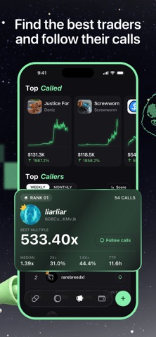 pump.fun - speculate on trends iPhone screenshot