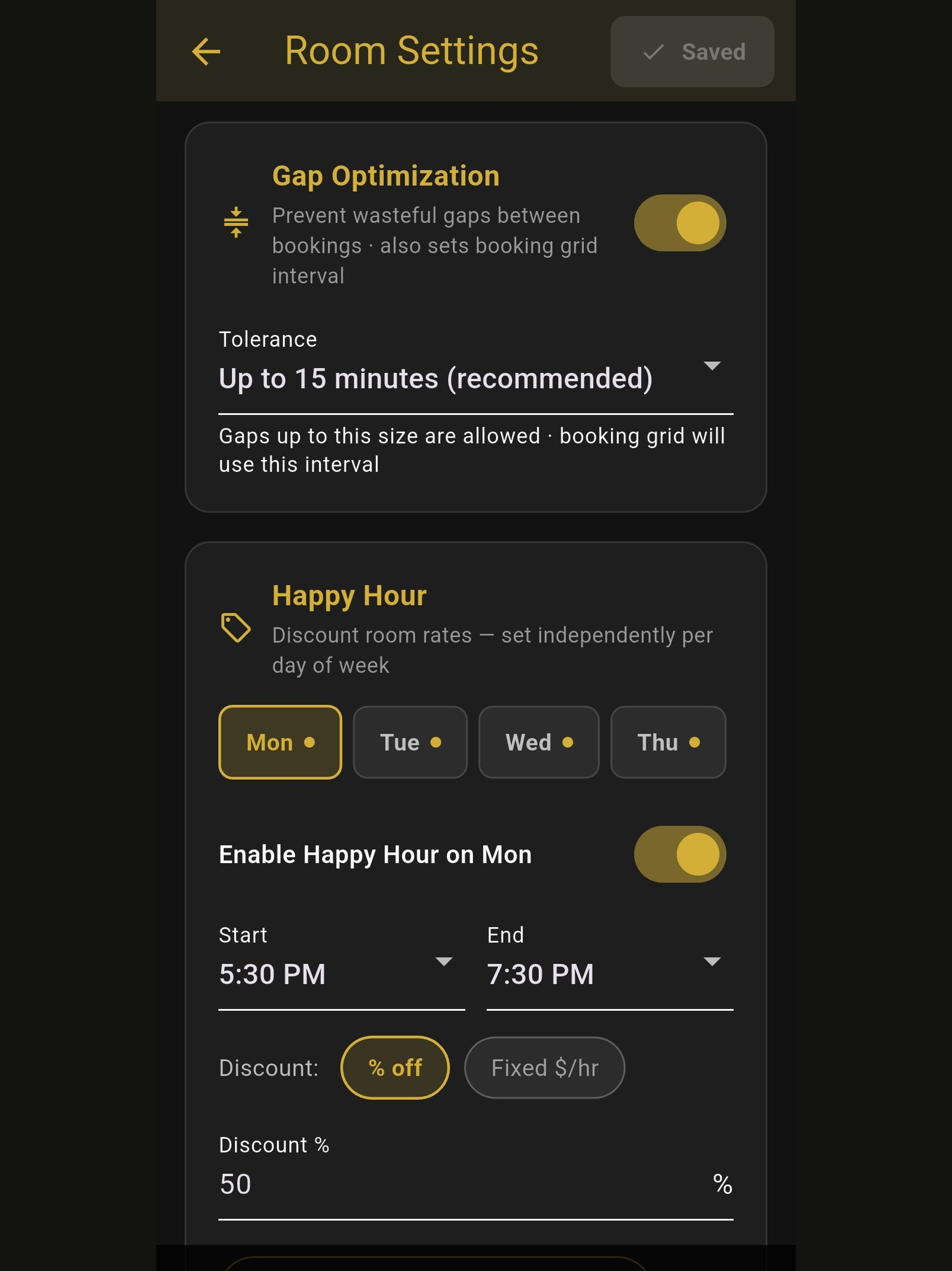 GoGoSing: Space Reservations screenshot 16