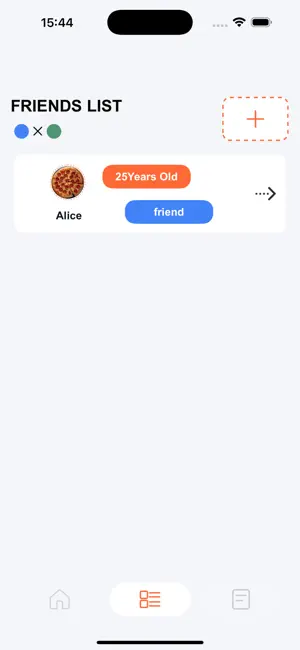 Record my friend information screenshot 3