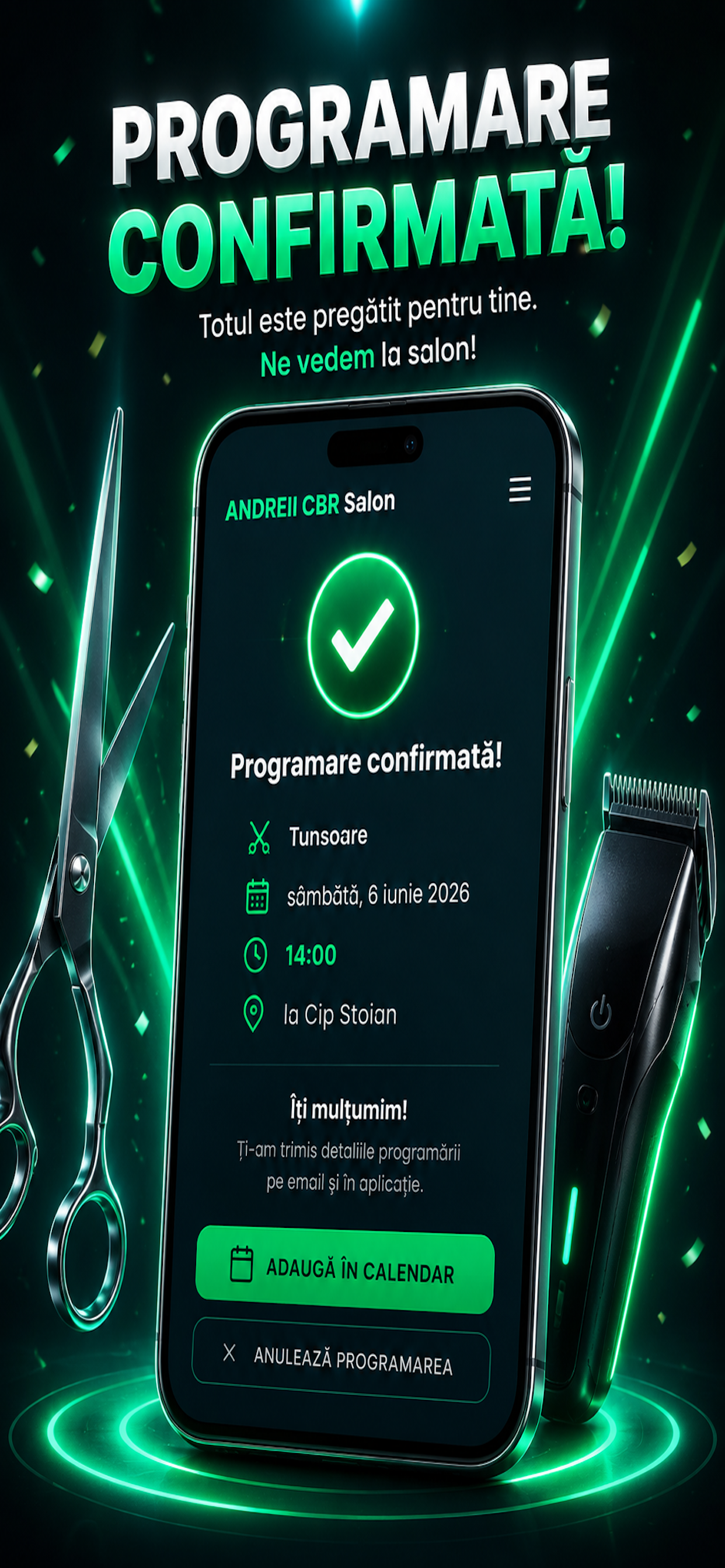 AndreiiCBR Salon – Programări