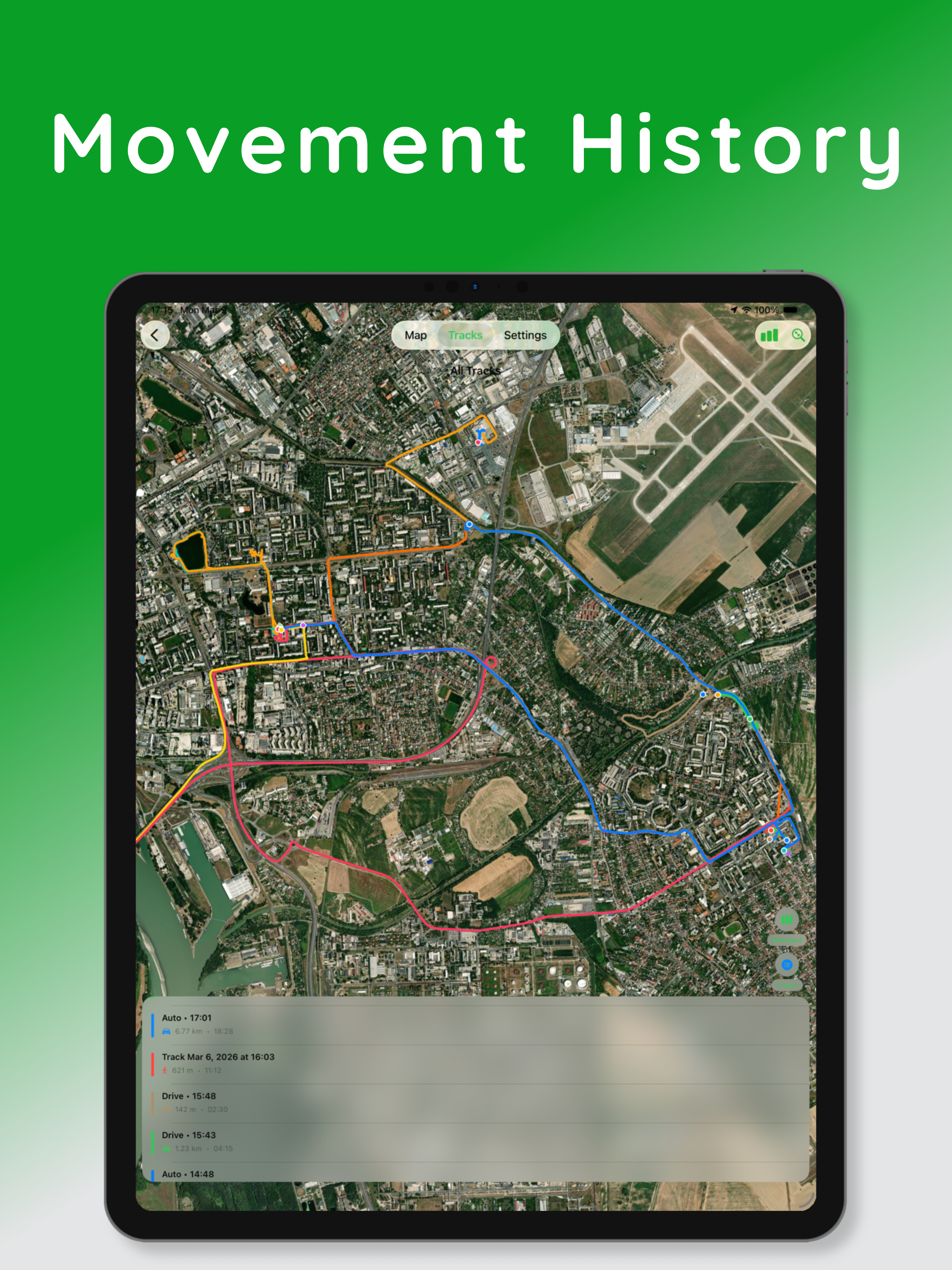 GPS Tracker: Run Walk Drive