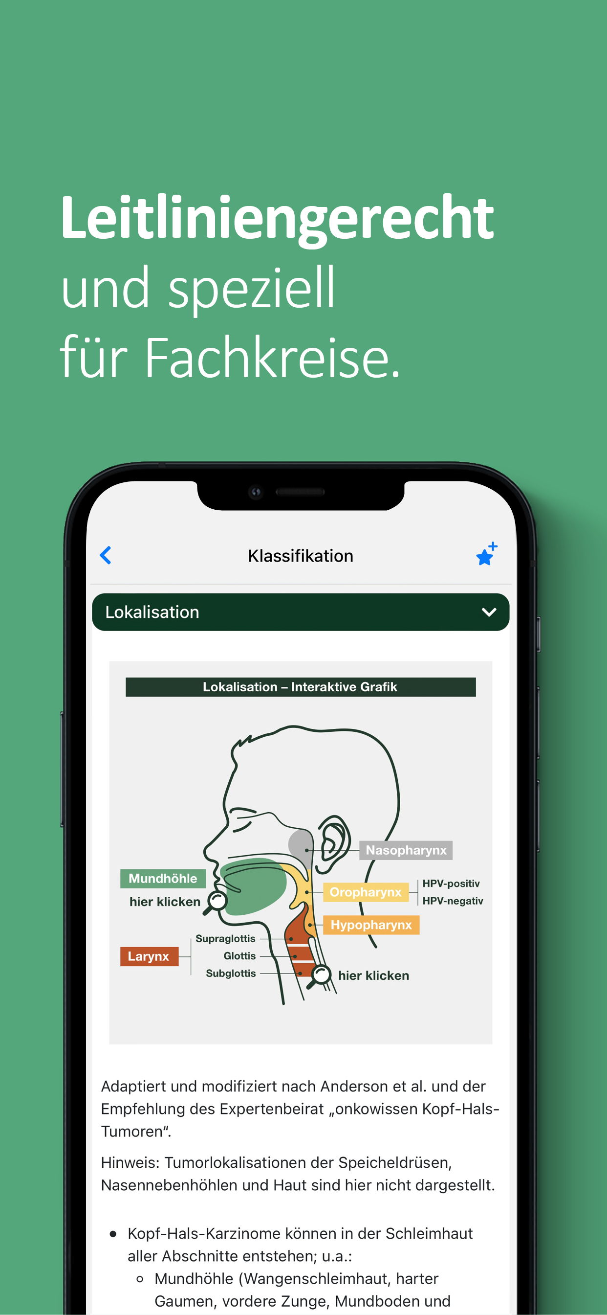 Kopf-Hals-Tumoren onkowissen