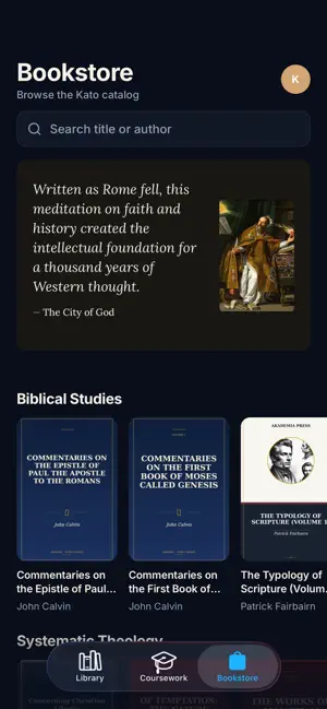 Kato Theological Institute screenshot 3
